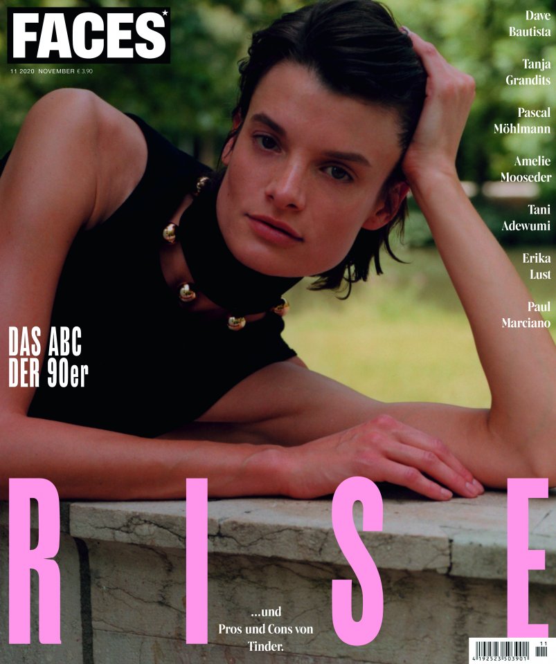 FACES Magazin Cover November 2020 